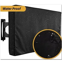 Уличный ТВ-чехол с нижней крышкой, качественные непромокаемые пылезащитные Чехлы, светодиодный плазменный телевизор, Защитная пленка для экрана, патио, накладка в виде телевизора