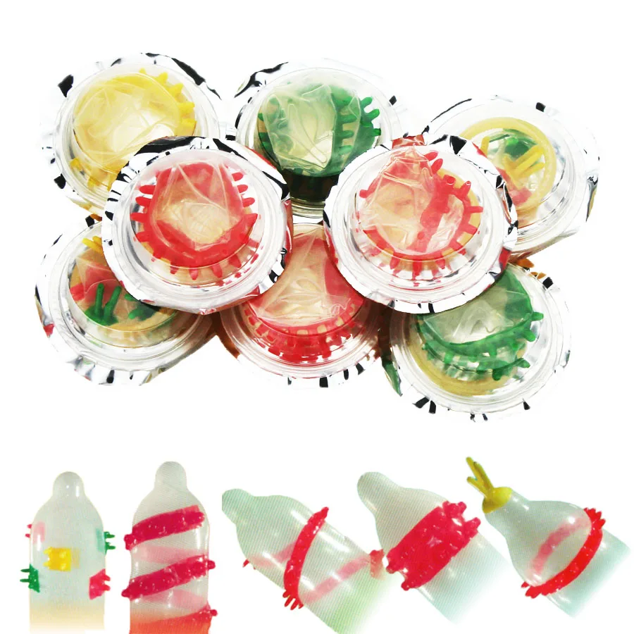 hc030Delay Extender Condoms Reusable Sleeve (1923)