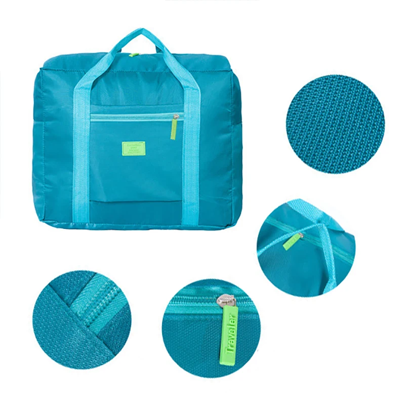 1Pcs Unisex Foldable Portable Nylon Large capacity Travel storage