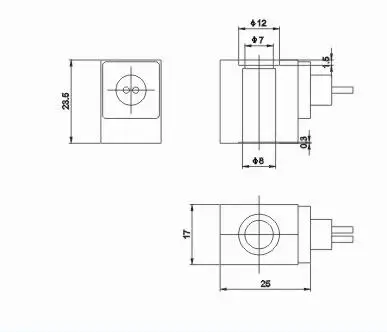 4V110 WIRE DIMENSION