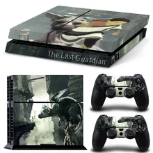 Free drop shipping Video Game Design Style for Sony PS4 Console + Two Controllers Skin Sticker #TN-P4-5448
