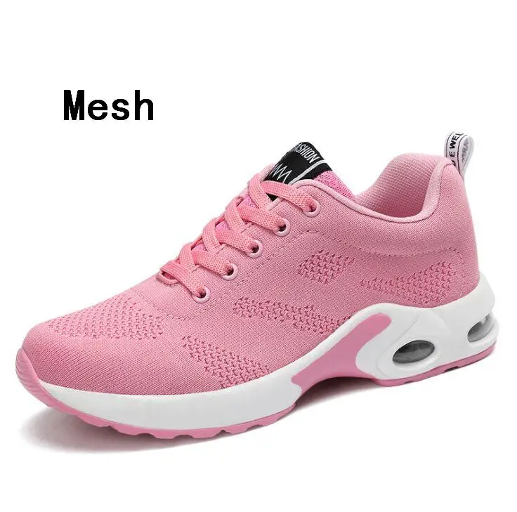 4 вида стилей из сетчатой дышащей ткани для повседневной носки Chaussure Femme