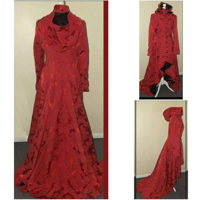 

History customer-made Cosplay Renaissance Dress Vintage Costumes Victorian Dress Steampunk dress Gothic Halloween Dress C-499
