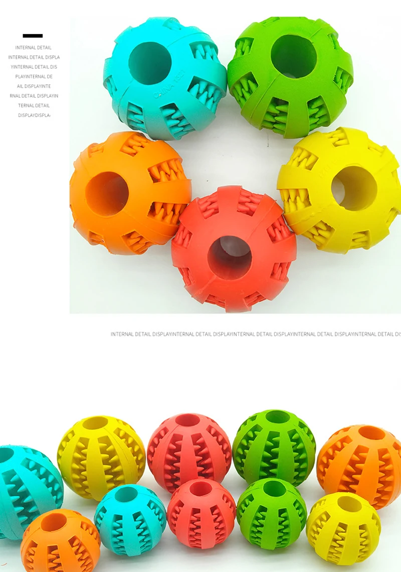 Игрушечный мяч для питомца Забавный интерактивный резиновый эластичный шар собака игрушки-Жвачки зуб Очистка Болл для приготовления пищи на воздухе тренировочные игрушки товары для домашних животных