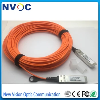 

10Gbps SFP+ 30M (90ft) OM2 Cable AOC Active Optical Cable,Compatible 10G SFP+ (30M, SFP+ to SFP+)