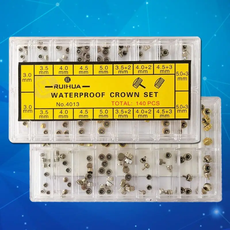 1 Набор, кольцо для часов, водонепроницаемый инструмент часовщика для ремонта, много размеров, корона, уплотнительное кольцо, комплект, резиновая трубка, мини герметичные прокладки, аксессуары