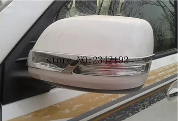 

Decoration Styling Rear Mirror Cover Special fit for Toyota LAND CRUSIER 2010-2013 2014 ABS Chrome TRIM PROTECTOR Exterior