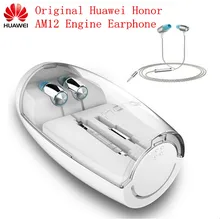100% Original Huawei Honor AM12 Engine Earphone with Mic In-Ear Headphone 3.5mm Jack for Smartphones
