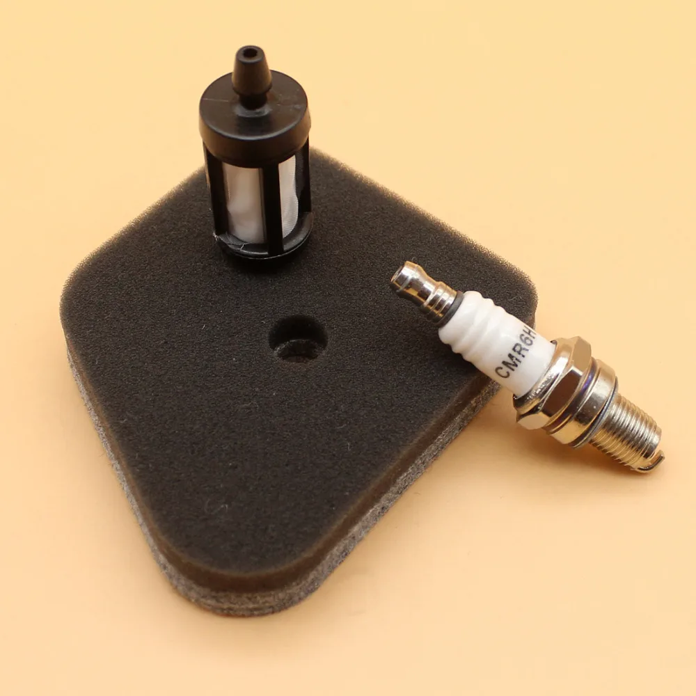 Air Filter Fuel Filter Spark Plug Fit STIHL FS87 FS90 FS100 FS110 FS130 HT100 HT101 KM100 KM110 KM90 HL90 HL95 HL100 Trimmer
