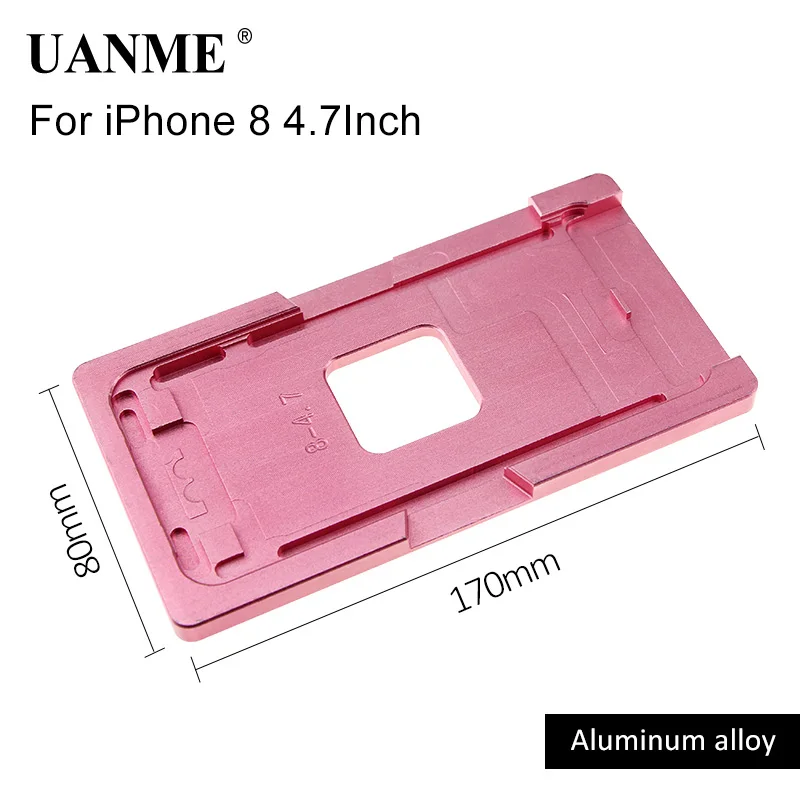 UANME формы для сжатия Рамка для iPhone 5 5S 5C 6 6s 6 Plus 6s плюс 7 7 Plus 8 8 P X Repair Tool Kit