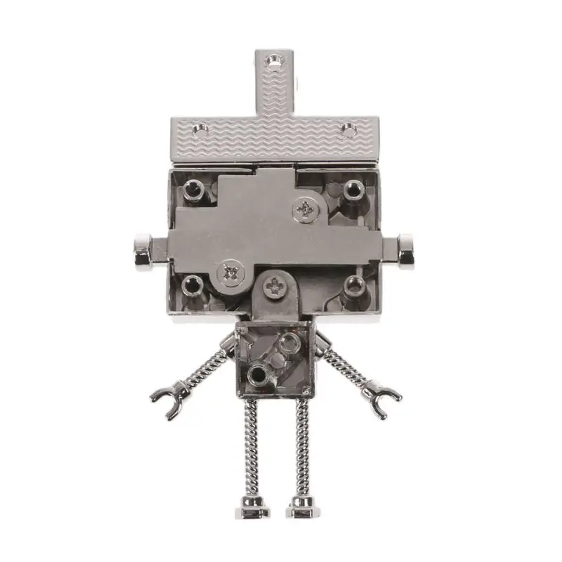 7,6x3,5 см в форме робота застежка поворотный замок поворотные замки металлическая фурнитура для DIY сумки Сумка Кошелек