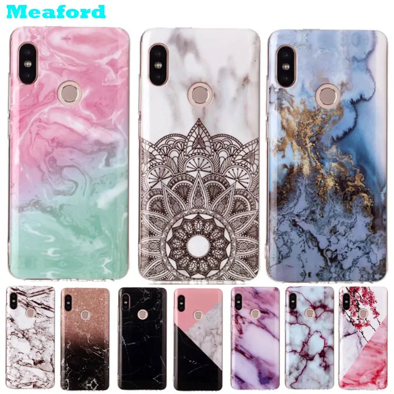 

For Xiaomi Redmi Note 5 Case Cover Soft Silicone Granite Marble Phone Cases Xiomi Redmi Note 5 Cover Note5 Pro 5Pro Capa Slim