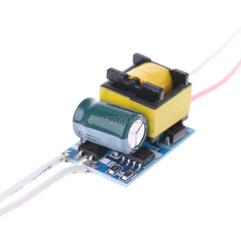 

3-5W Power Supply LED Driver Electronic Convertor Transformer Constant Current 300mA DC 9-18V R24 Drop Ship