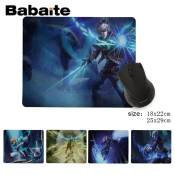 

Babaite New Printed Ezreal LOL Customized MousePads Computer Laptop Anime Mouse Mat Custom Your Styles Non-Slip Mouse Pad