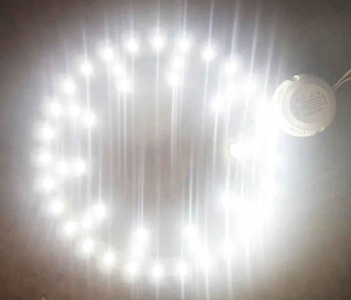 1 PACK round 24W LED down light led board PCB led techo LED warm cold white led circular tube=50W 2D tube 120V 220V 230V 240V