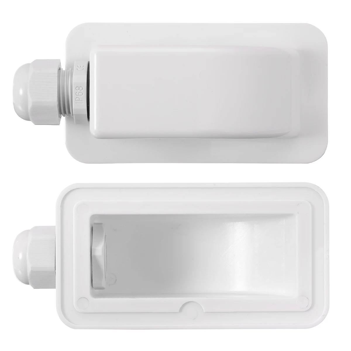1pcs Waterproof Single Cable Entry Gland 3-7mm Solar Panel Cable Entry Junction Box Connectors Mayitr