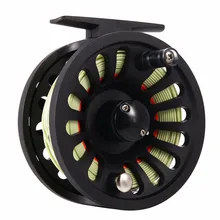 Нет 1+ 1BB Подшипник Fly Рыболовная катушка рыболовная леска+ удлинитель+ Конический лидер+ палантин набор синий, желтый