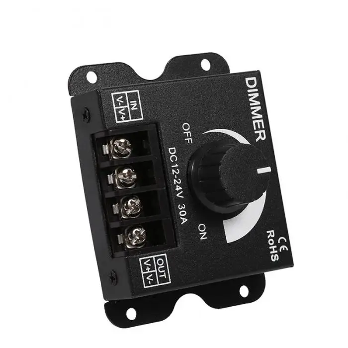 12 V-12 V 30A металла светодиодный диммер контроллер руководство Управление для полосы света-M25
