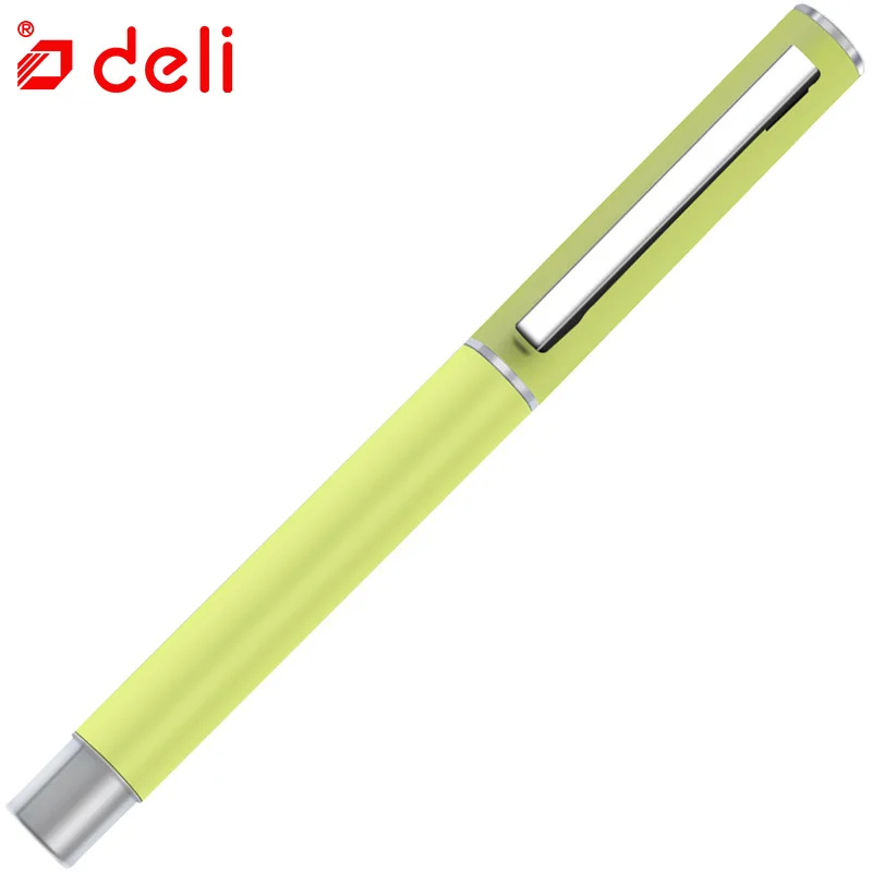 

Deli 4 Color 4pieces Gel pen 0.5mm Black Ink Refill Pen Student Stationery Neutral pen school Office Supplies replace refills