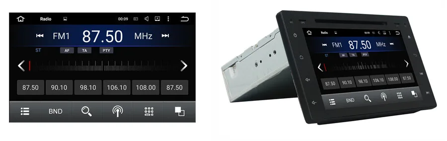Cheap auto  8 inch Car GPS Navigation for Toyota HILUX 2016 Android car multimedia Player 7
