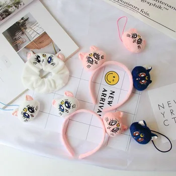 

cute cartoon Luna cat hair rope hair accessory gift Children like birthday presents
