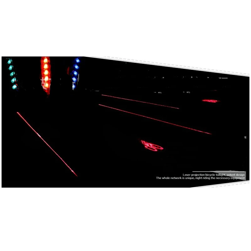 Sale Bicycle Tail lights 5LED 2 Laser Bike Logo Intelligent Rear Tail Light Safety Lamp Super Cool for Smart Cycling Bike Accessories 5 Sale Bicycle Tail lights 5LED 2 Laser Bike Logo Intelligent Rear Tail Light Safety Lamp Super Cool for Smart Cycling Bike Accessories 5