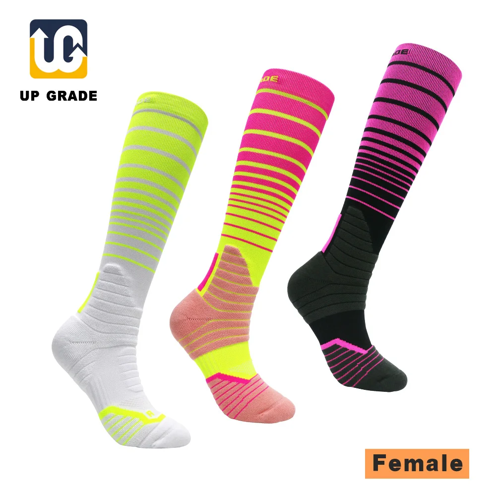 

UPGRADE 1Pair/Lot Running Stockings Socks Profession Men Lady Cycling Riding Socks Breathable Outdoor Sport Running Socks