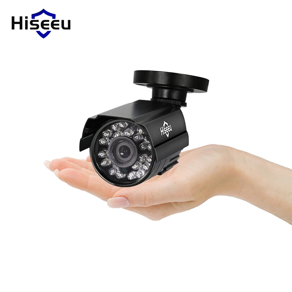 Камера видеонаблюдения Hiseeu 720P 1080P AHD металлический чехол водонепроницаемая