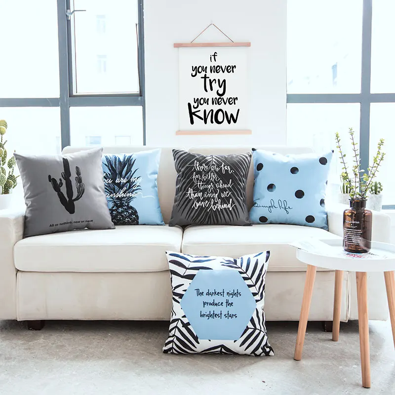 الأزرق رمادي بسيط الأزياء عناق المخدة مكتب وسادة أريكة مجموعة الصبار الأناناس أريكة الديكور رمي وسادة أفخم لينة النسيج الأزرق رمادي بسيط الأزياء عناق المخدة مكتب وسادة أريكة مجموعة الصبار الأناناس أريكة الديكور رمي وسادة أفخم لينة النسيج