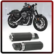 Мотоцикл Пара ЧПУ Алюминий мужской Гора подножки для Harley Touring Dyna Sportster XL1200 883 Softail