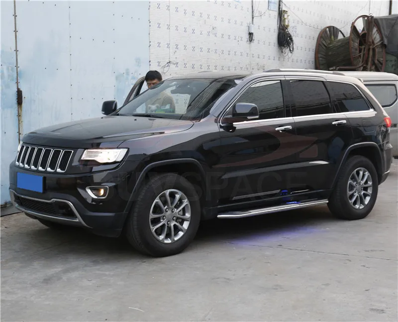 Высокое качество алюминия подножка шаг в сторону Nerf бар для JEEP Grand Cherokee 2011 2012 2013