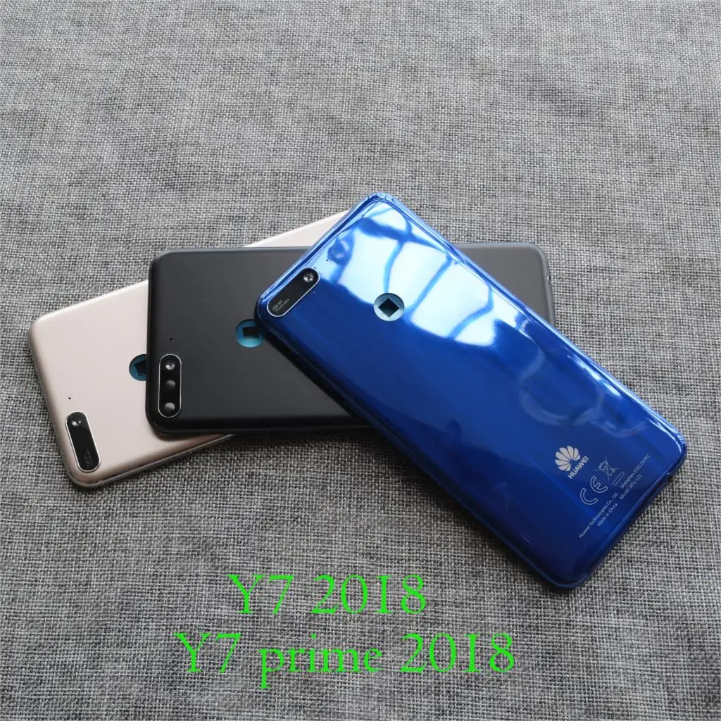 

New Original Rear Back Battery Cover Housing door case for Y7 Prime 2018/ Nova 2 lite