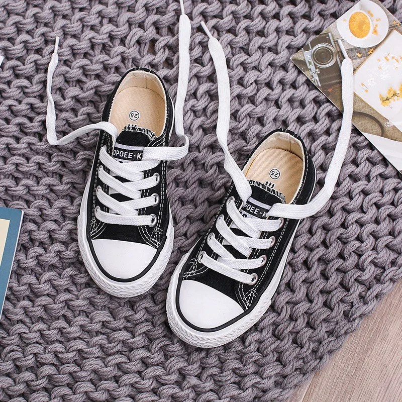 Sneakers Baby Girl Toddler Shoes Candy Color Kids Canvas Sneakers New Children Boys Shoes Star Casual Sneakers For Boys Red