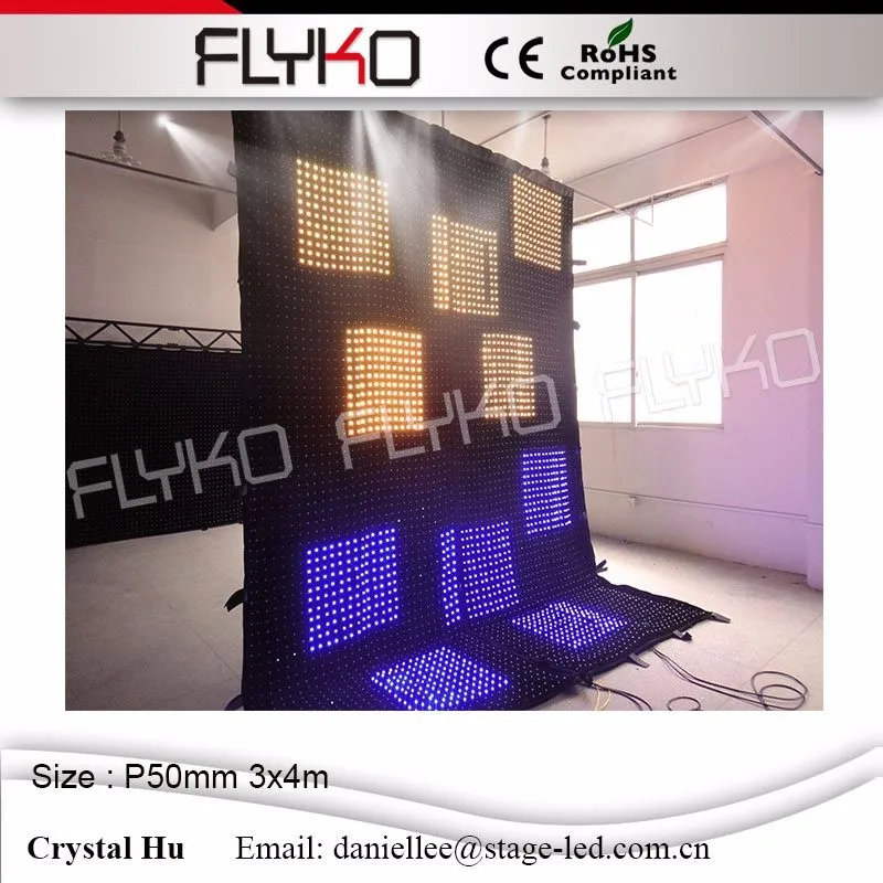 LED video curtain4