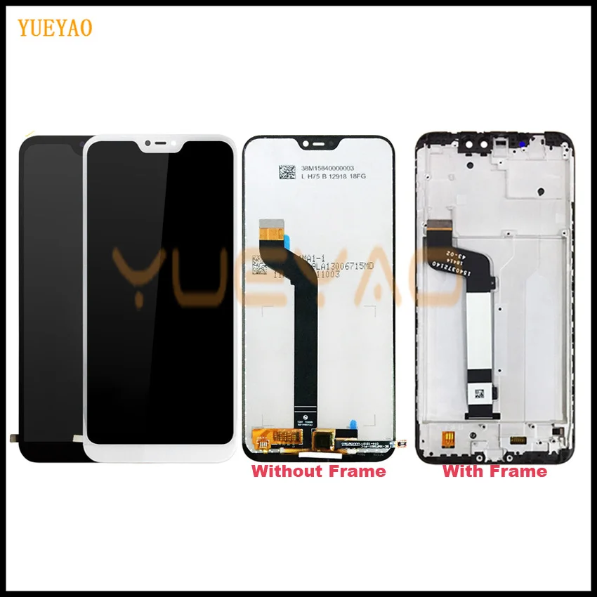 

AAA MiA2 Lite LCD+Frame For Xiaomi Mi A2 Lite LCD Display+Touch Screen Digitizer Assembly For Xiaomi Redmi 6 Pro LCD Replace