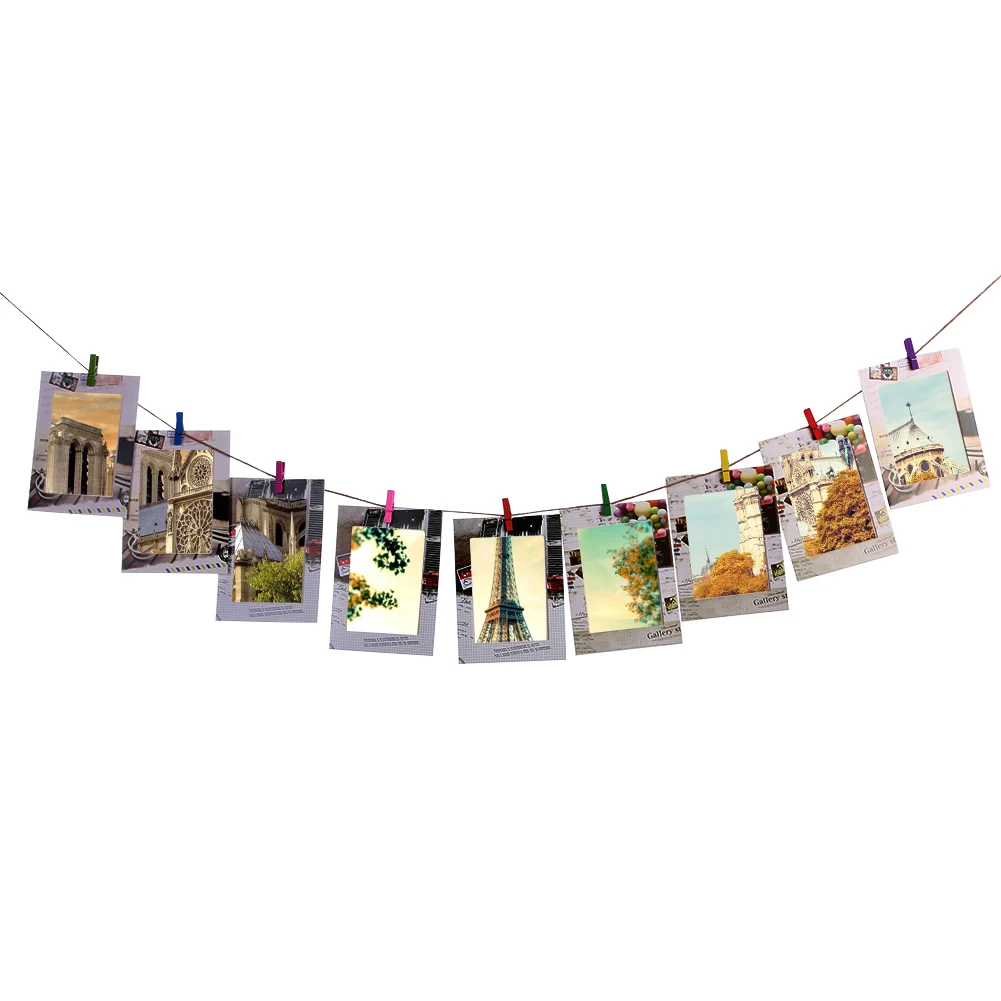 

6inch DIY Wall Creative Time Paper Photo Frame Crafts Hanging Album Combination Home Decor Picture Frame Home Decoration