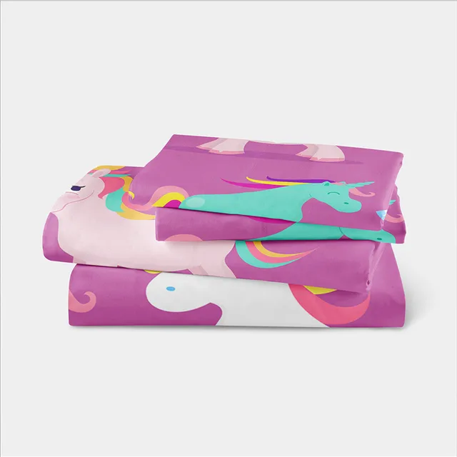 Purple Unicorn Bedding Cover Unilovers
