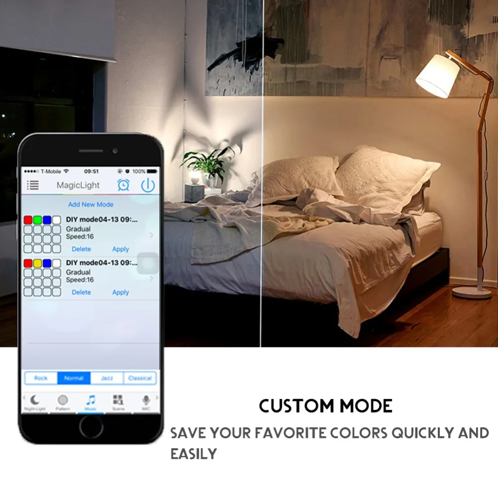2018 сетки цветомузыкальный Bluetooth громкоговоритель 4,5 W E27 RGBW светодиодный лампочка Bluetooth 4,0 Smart лампы освещения AC100-240V для вечерние
