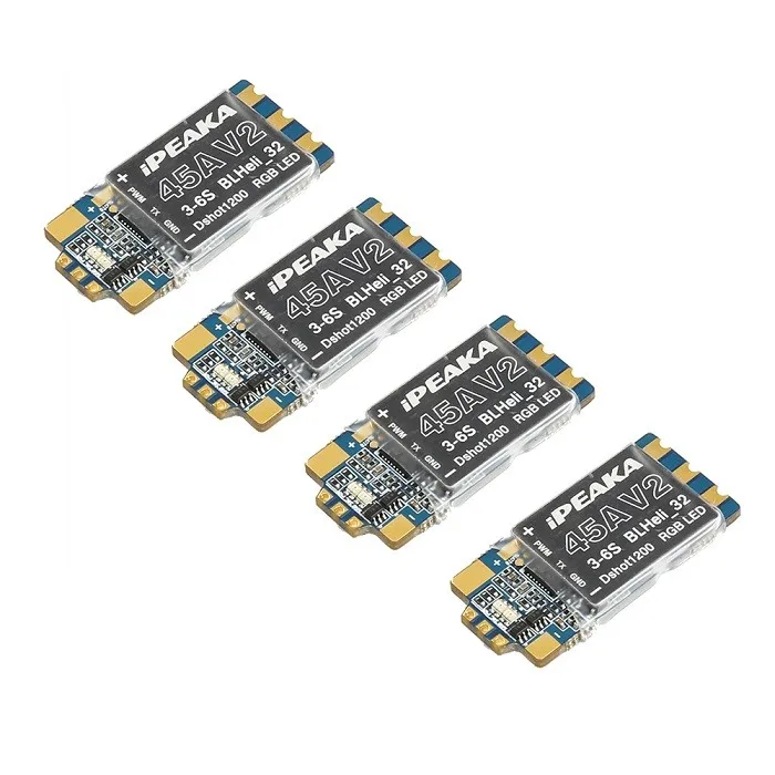 

IFlight Force32 45A V2 BLHeli_32 ESC OPTO (2-6s) DSHOT1200 Compatible for FPV Racing Frame Kit Free Style