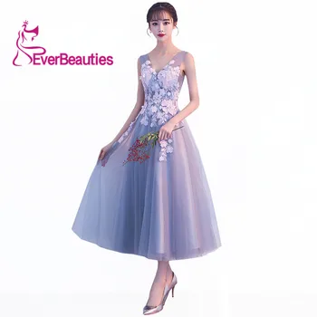 

Evening Dresses Long Illusion Appliques Beading 2020 Elegant Party Dresses Prom Gowns Formal Dress Vestido De Festa Longo