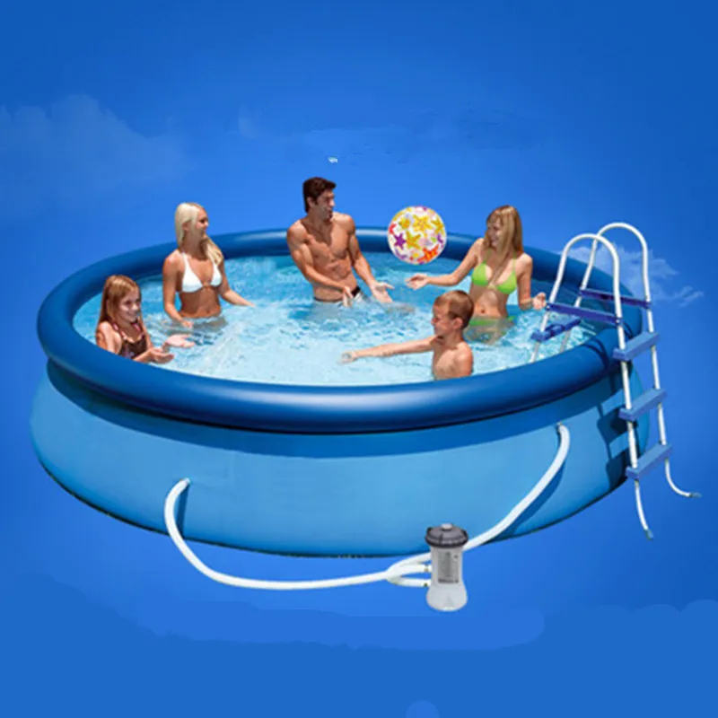 

Adult Inflatable Circle Swimming Pool Cute Cartoon Indoor Outdoor Family Pond Paradise Creative Kids Gift Toy L1859