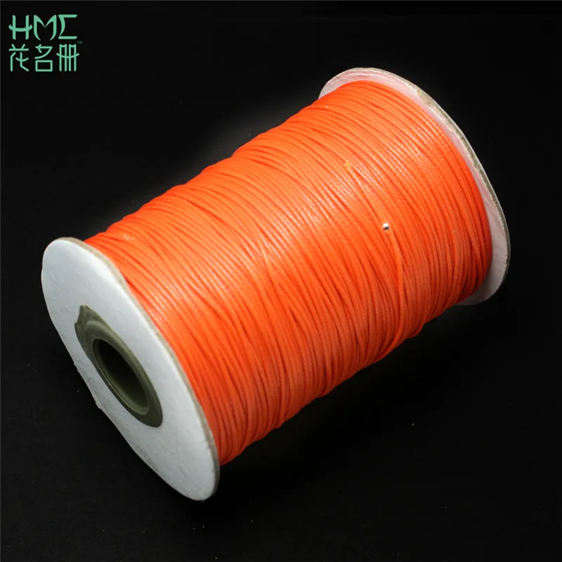 Waxed Beading Thread Cotton Cord Rope 1mm 15meters for DIY Fashion Jewelry Findings Necklace Rope Bead Fit Bracelet,cotton rope,waxed cord