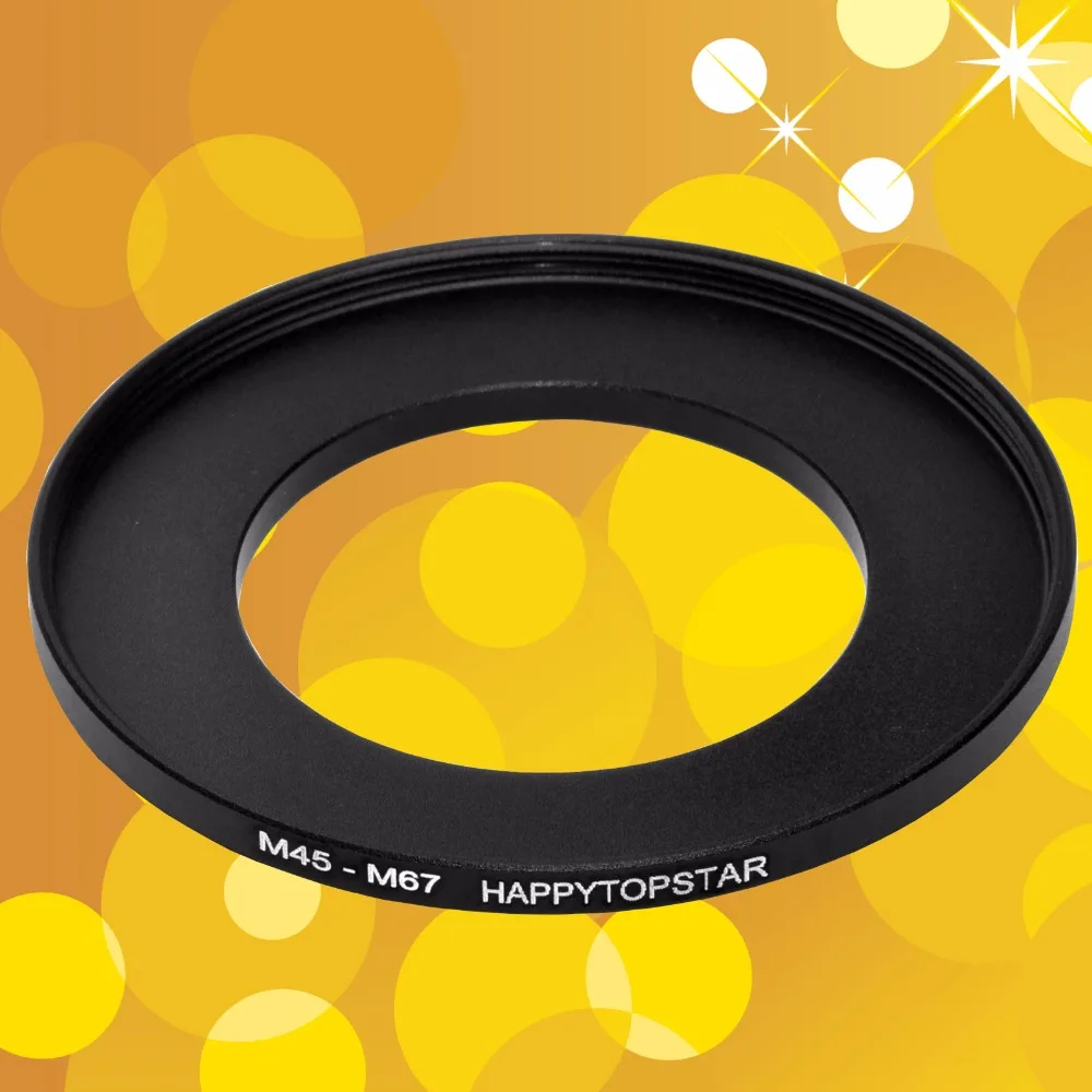 M45 (45mm 0.7mm thread pitch) to M67 (67mm 0.75mm M45-M67 45-67 mm Step Up Coupling Ring Adapter For Lens Filter | Электроника