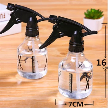 

1 pc Portable Plastic Spray Bottle Transparent Makeup Moisture Atomizer Pot Fine Mist Sprayer Bottles Hair Hairdressing Tools