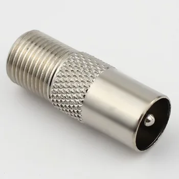 

20pcs TV Cable F Connector Adapter Inch F Head External Thread To RF Adapter Male