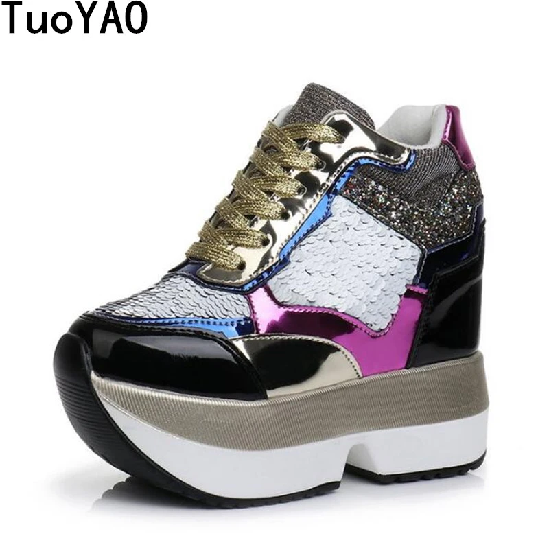 High sole trainers womens Clearance