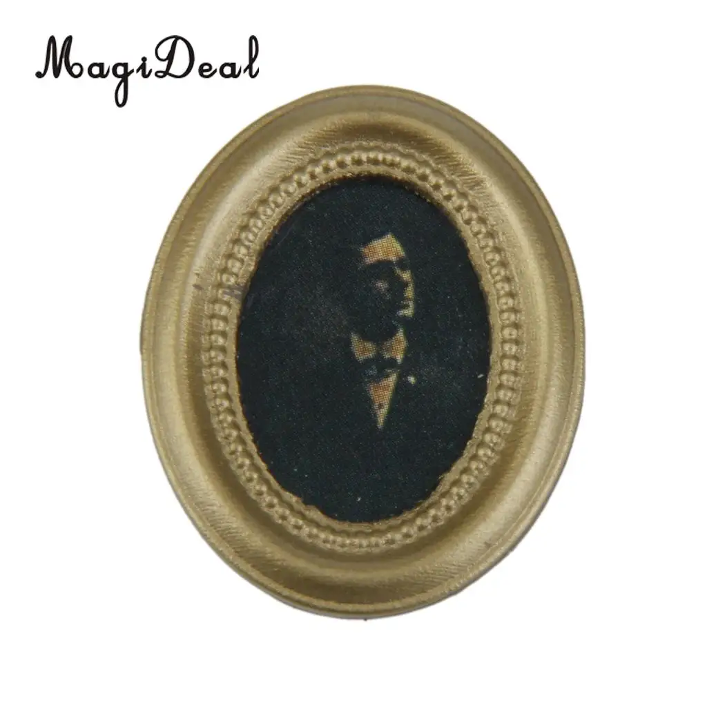 4Pcs 1/12 Dollhouse Resin Miniature Frame Mural Wall Painting for Dolls House Living Room Bedroom Furniture Decor Acc Toys