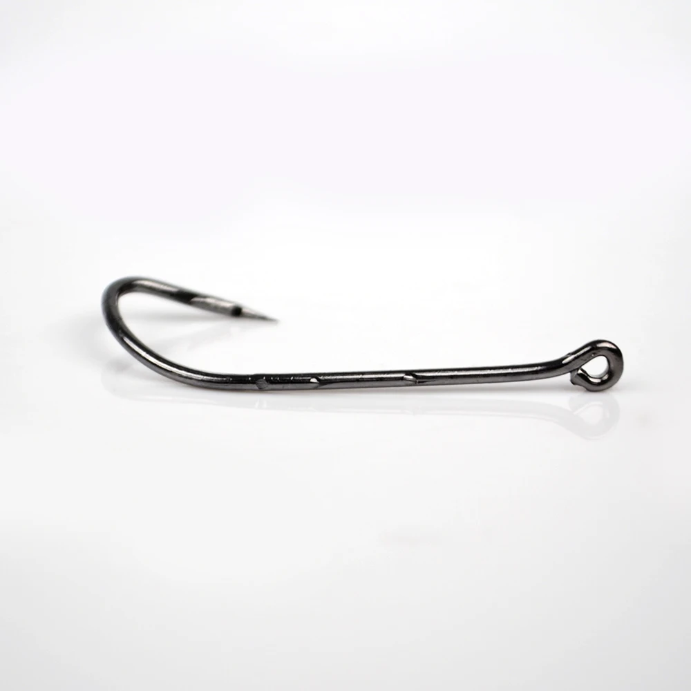 FISH KING Fishing Barbed Hook From Japan BaitHolder Fishing Hooks 1#-10# 10pcs 5/0#-1/0# 5pcs Barbed Carp Fishhook With Ring