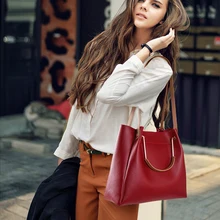 4 шт., набор женских сумок, брендовые кожаные сумки через плечо для женщин, сумки-мессенджеры на плечо, женская сумка-тоут, клатч, Bolsos Mujer