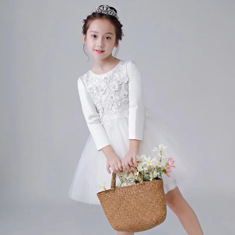 autumn flower girl dresses